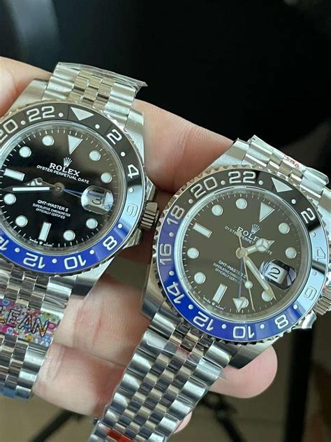 VSF Rolex Gmt Batgirl vs Clean Rolex GMT Batgirl Comparison.